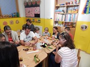 Bramboriáda - tvoření s rodiči a ochutnávka školkovských pomazánek